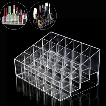 24 Grid Acrylic Makeup Organizer Storage Box Cosmetic Box Lipstick Jewelry Box Case Holder Display Stand make up organizer
24 Grid Acrylic Makeup Organizer Storage Box Cosmetic Box Lipstick Jewelry Box Case Holder Display Stand make up organizer