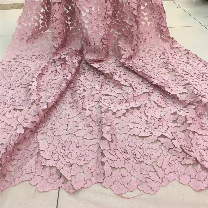 The latest laser cutting 3d lace fabric, white African lace fabric, 2018 high quality French lace embroidery lace
The latest laser cutting 3d lace fabric, white African lace fabric, 2018 high quality French lace embroidery lace