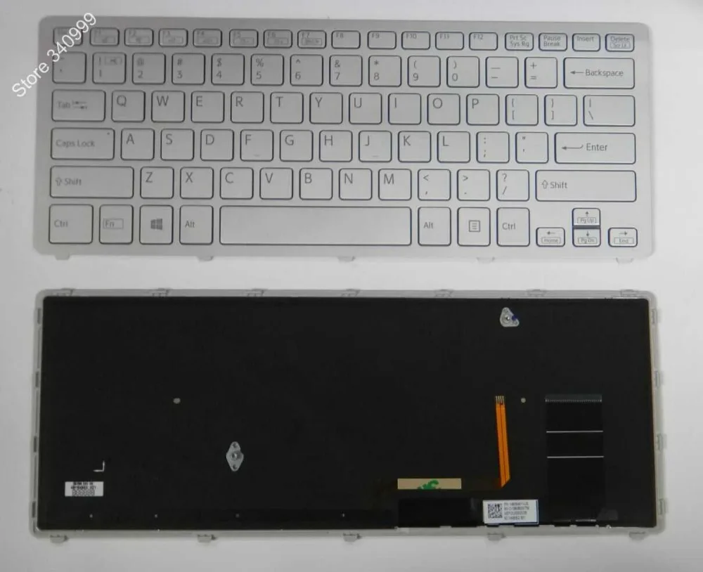 New laptop keyboard For SONY VAIO Fit SVF14N1E2R SVF14N1E4R SVF14N1J2E silver SVF 14N 149264011US Backlit
New laptop keyboard For SONY VAIO Fit SVF14N1E2R SVF14N1E4R SVF14N1J2E silver SVF 14N 149264011US Backlit
