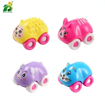 2Pcs Random Die Casting Baby Toy Car Plastic Cute Animal Pig And Kitten Children For Gifts BEI JESS
2Pcs Random Die Casting Baby Toy Car Plastic Cute Animal Pig And Kitten Children For Gifts BEI JESS
