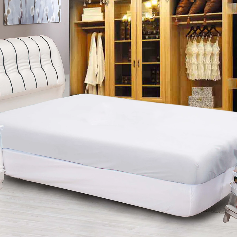 NEW Arrival 100%Polyester Bed Mattress Cover Mattress topper Protector Pad Fitted Sheet Bed Linens with Elastic single twin bed
NEW Arrival 100%Polyester Bed Mattress Cover Mattress topper Protector Pad Fitted Sheet Bed Linens with Elastic single twin bed