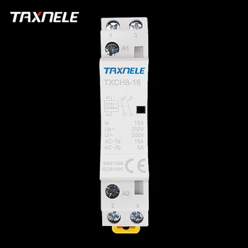 Din Rail Household Ac Contactor 2P 16A 25A 220V/230V 50/60HZ 2NO 2NC 1NO1NC for Household Home Hotel
Din Rail Household Ac Contactor 2P 16A 25A 220V/230V 50/60HZ 2NO 2NC 1NO1NC for Household Home Hotel