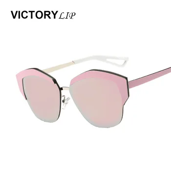 VictoryLip Fashion Cat Eye Half Frame Sunglasses Women Mirror Brand Designer Sun Glasses Men Piolt Coating Flat Lens EyeWear
VictoryLip Fashion Cat Eye Half Frame Sunglasses Women Mirror Brand Designer Sun Glasses Men Piolt Coating Flat Lens EyeWear