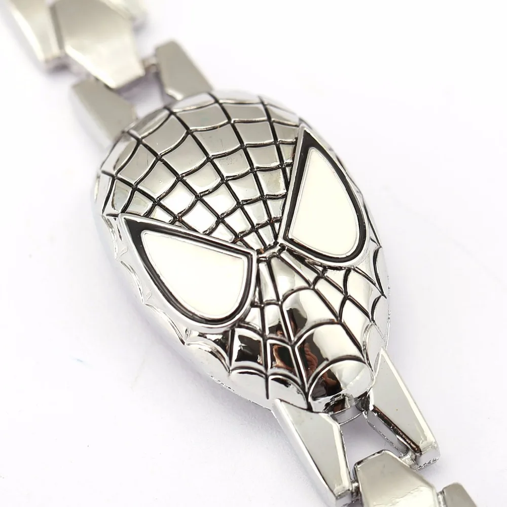 Hot Anime Spiderman Alloy Bracelets Cosplay Accessories Metal Bangle Pulseras Men Jewelry HSIC10103
Hot Anime Spiderman Alloy Bracelets Cosplay Accessories Metal Bangle Pulseras Men Jewelry HSIC10103
