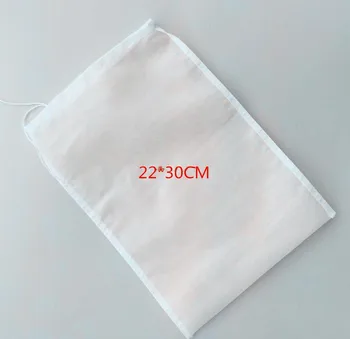 10pcs/lot-22*30cm 150/75/48 micron high density soybean milk fruit juice wine mesh Filter Bag Pollen powder storage bag
10pcs/lot-22*30cm 150/75/48 micron high density soybean milk fruit juice wine mesh Filter Bag Pollen powder storage bag