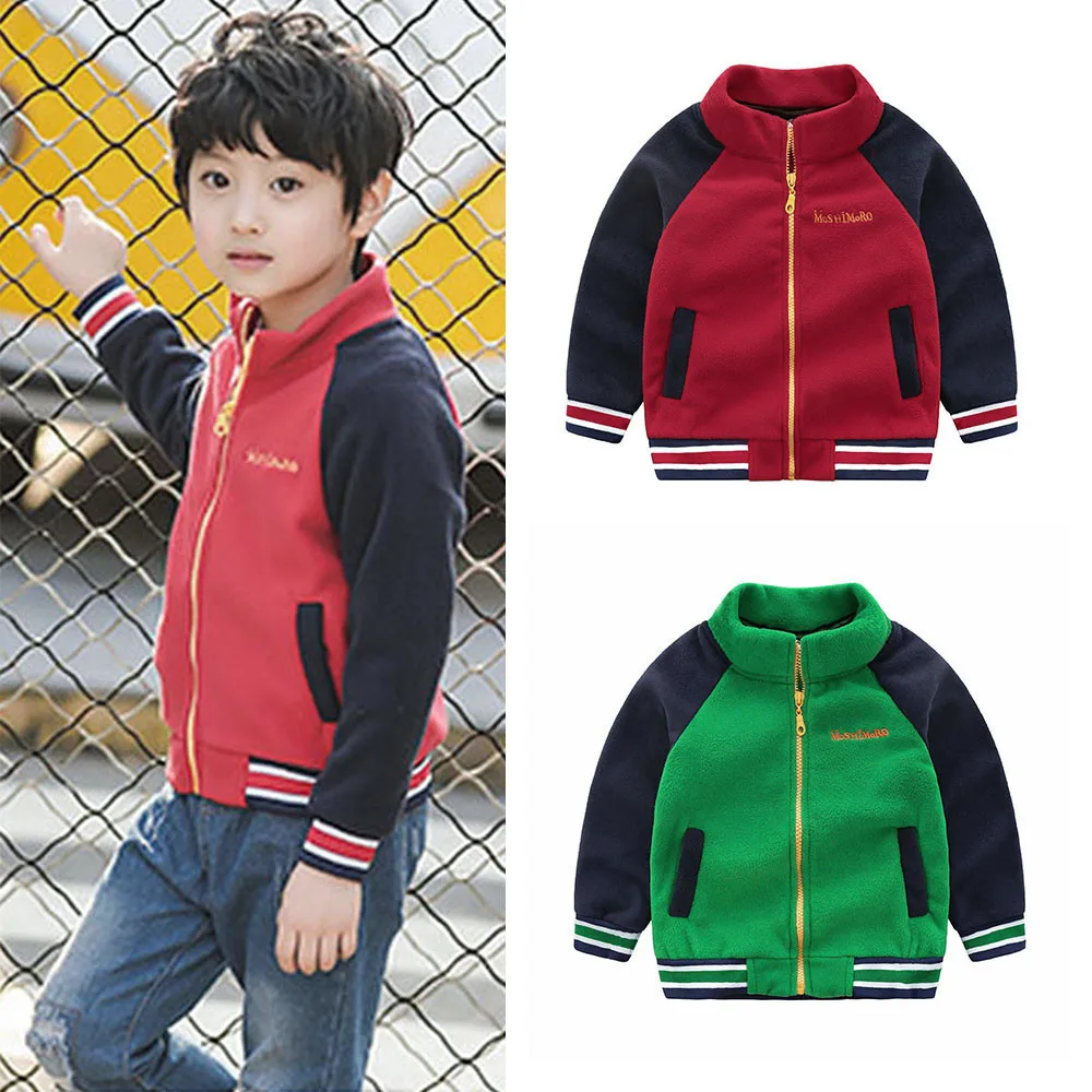 2018 New Fashion Autumn Winter Toddler Kids Baby Boys Fleece Splice Jackets Baseball Coat Outwear Clothing 0402
2018 New Fashion Autumn Winter Toddler Kids Baby Boys Fleece Splice Jackets Baseball Coat Outwear Clothing 0402