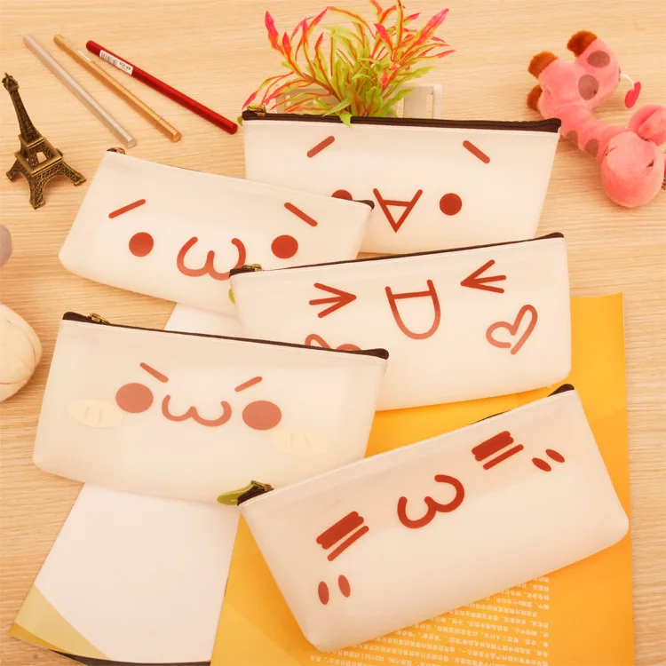 Cute Kawaii Fabric Pencil Bag Pen Box Lovely Expressions Pencil Case For Kids Gift Korean Stationery Novelty School Suppliers
Cute Kawaii Fabric Pencil Bag Pen Box Lovely Expressions Pencil Case For Kids Gift Korean Stationery Novelty School Suppliers