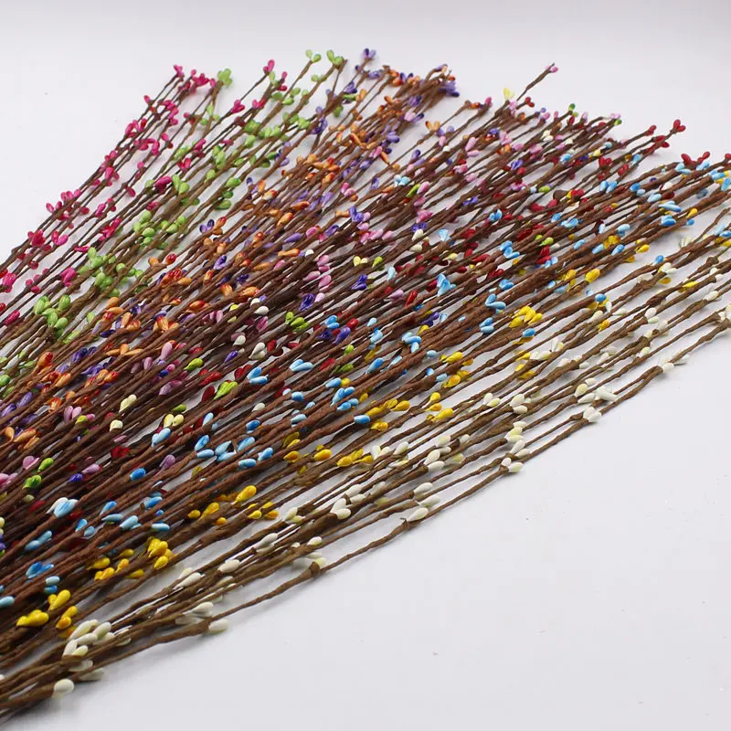 Buds artificial branches wedding decorations flower wire garlands small berries seeds wreath rattan home DIY party flower weddin
Buds artificial branches wedding decorations flower wire garlands small berries seeds wreath rattan home DIY party flower weddin