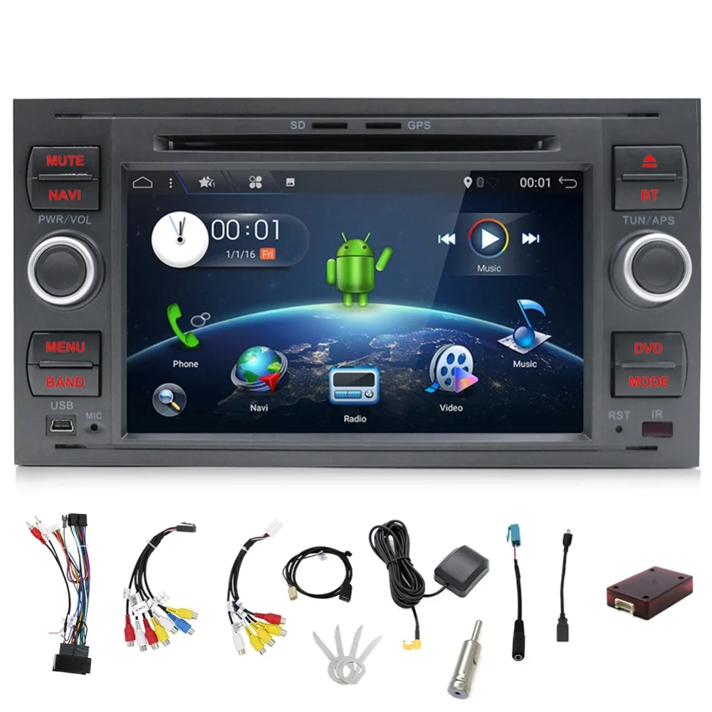 2 din Car dvd GPS Android 7.1 Audio for Ford Mondeo/S-max/Focus C-MAX Galaxy Fiesta Form Fusion, Car Stereo with Radio/Bluetooth
2 din Car dvd GPS Android 7.1 Audio for Ford Mondeo/S-max/Focus C-MAX Galaxy Fiesta Form Fusion, Car Stereo with Radio/Bluetooth