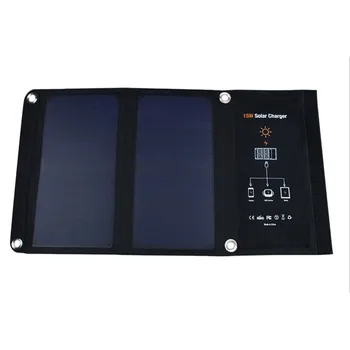 100% New 15W Solar Cells Charger USB Output Devices Portable SunPower Solar Panels for Smartphones Laptop for iphone x 6 6s 7 8
100% New 15W Solar Cells Charger USB Output Devices Portable SunPower Solar Panels for Smartphones Laptop for iphone x 6 6s 7 8