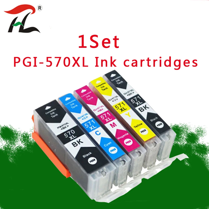 570XL 571XL Compatible for Canon PGI570XL PGI-570XL ink cartridge for Canon PIXMA MG5750 MG5751 MG5752 MG5753 MG6850 printer
570XL 571XL Compatible for Canon PGI570XL PGI-570XL ink cartridge for Canon PIXMA MG5750 MG5751 MG5752 MG5753 MG6850 printer
