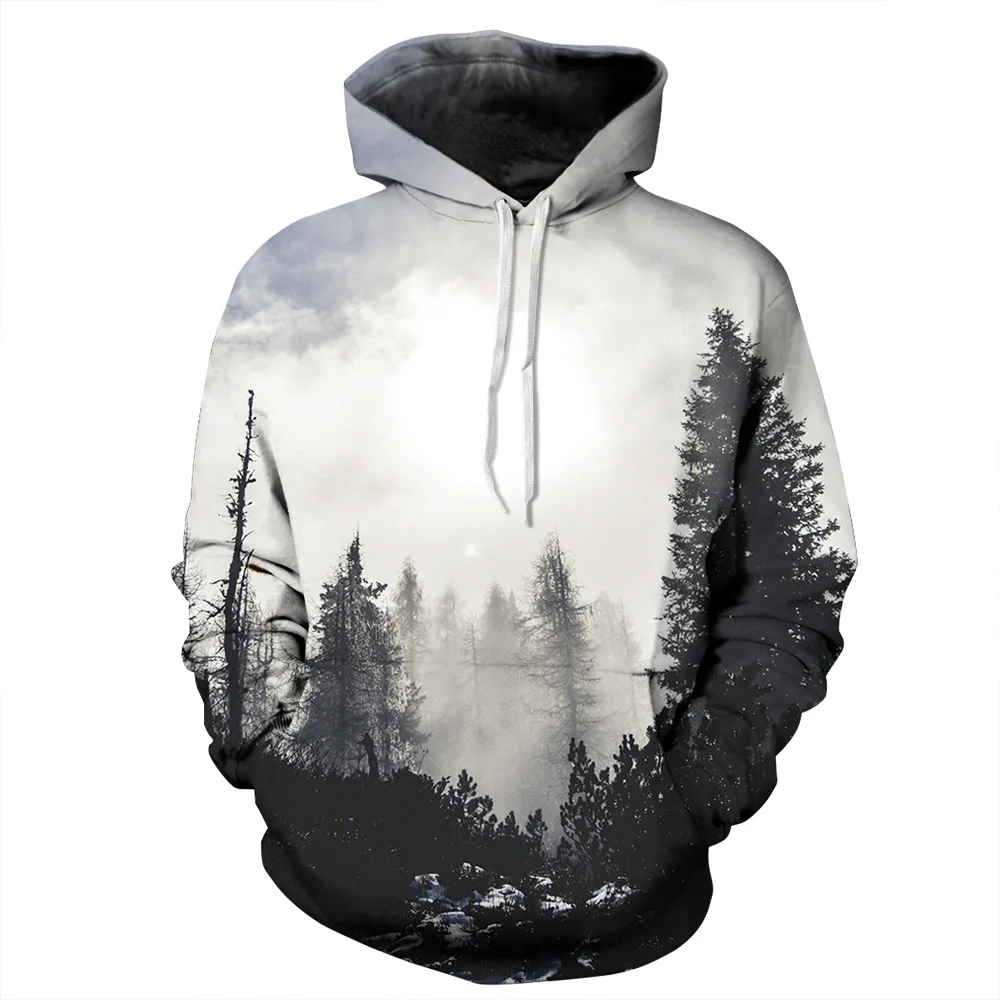 TUNSECHY New 2018 Fashion Autumn Winter Men/women Thin Sweatshirts With Hat 3d Print Trees Hooded Hoodies Tops Pullovers
TUNSECHY New 2018 Fashion Autumn Winter Men/women Thin Sweatshirts With Hat 3d Print Trees Hooded Hoodies Tops Pullovers