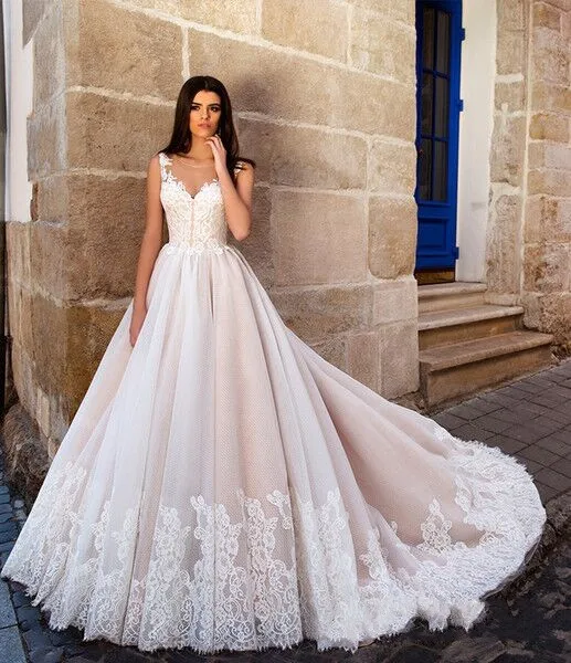 ZH1597X-Vintage-2019-Blush-Champagne-Sheer-Neck