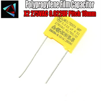 14 pcs 0.022uF capacitor X2 capacitor 275VAC Pitch 10mm X2 Polypropylene film capacitor 223K
14 pcs 0.022uF capacitor X2 capacitor 275VAC Pitch 10mm X2 Polypropylene film capacitor 223K