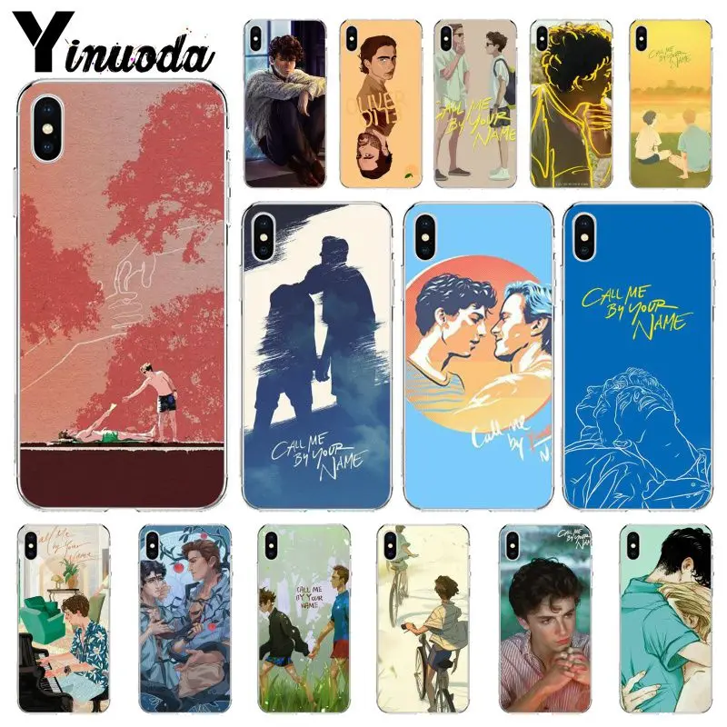 Yinuoda Coque Call Me By Your Name Smart Cover Transparent Soft Phone Case for iPhone 5 5Sx 6 7 7plus 8 8Plus X XS MAX XR
Yinuoda Coque Call Me By Your Name Smart Cover Transparent Soft Phone Case for iPhone 5 5Sx 6 7 7plus 8 8Plus X XS MAX XR