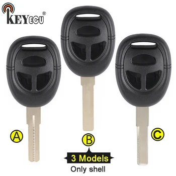 KEYECU for SAAB 9-3 9-5 Replacement 3 Button Remote Car Key Shell Case Blank 3 Models With Uncut Blade
KEYECU for SAAB 9-3 9-5 Replacement 3 Button Remote Car Key Shell Case Blank 3 Models With Uncut Blade