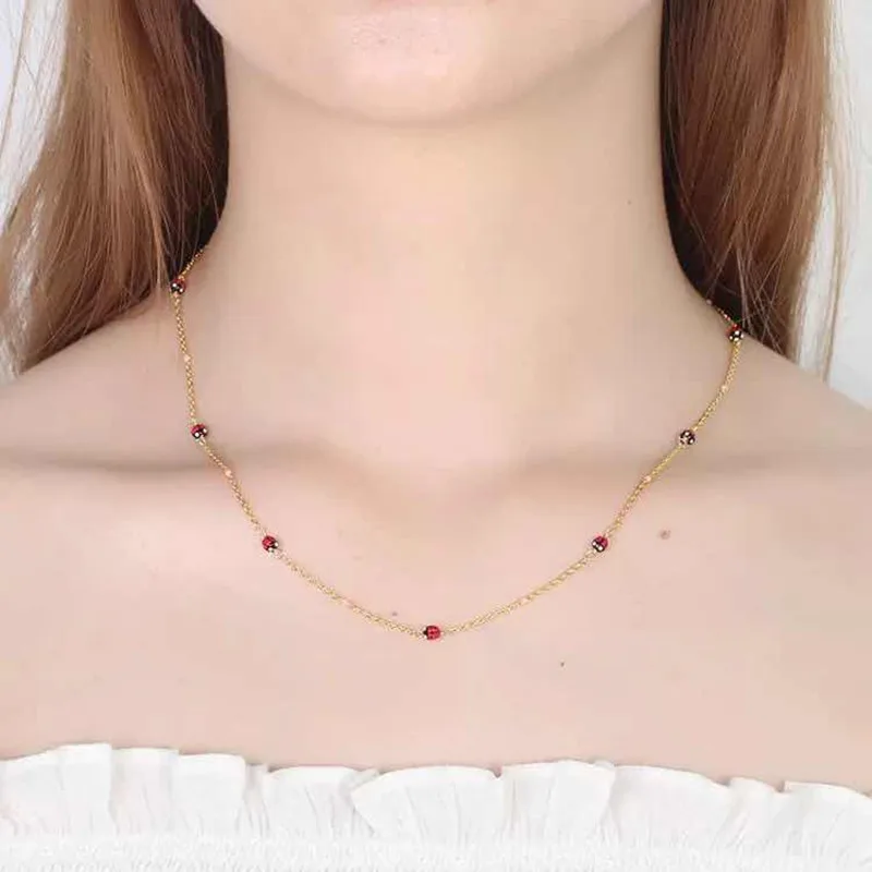 2018 Amybaby Handmade Enamel Glaze ladybug Natural Stone Womens Necklace Stud Earring Bracelet Jewelry For Party
2018 Amybaby Handmade Enamel Glaze ladybug Natural Stone Womens Necklace Stud Earring Bracelet Jewelry For Party