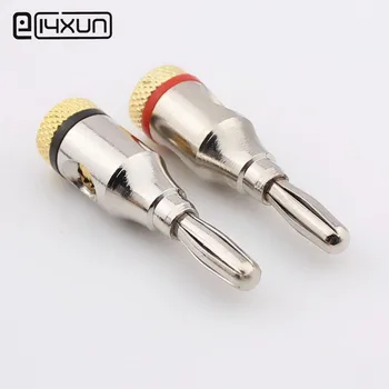 EClyxun 50pcs Nickel Plated Red Black 4mm Audio Terminal Banana Plug for Power Amplifier Speaker
EClyxun 50pcs Nickel Plated Red Black 4mm Audio Terminal Banana Plug for Power Amplifier Speaker