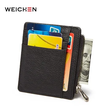 Weichen Genuine Leather Men Business Card Holders Solid Real Leather Brand Men Credit Card Holders Mini Leather Card Wallets
Weichen Genuine Leather Men Business Card Holders Solid Real Leather Brand Men Credit Card Holders Mini Leather Card Wallets