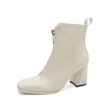 Ho Heave Comfortable Women Boots Fashion New Style Square Toe Square Heel Hight Heel Shoes Women Ankle Martin Boot Popular Shoes
Ho Heave Comfortable Women Boots Fashion New Style Square Toe Square Heel Hight Heel Shoes Women Ankle Martin Boot Popular Shoes