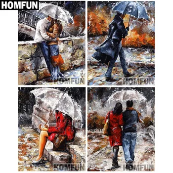 HOMFUN 5D DIY Diamond Painting Full Square/Round Drill "Couple umbrella" 3D Embroidery Cross Stitch gift Home Decor A06820
HOMFUN 5D DIY Diamond Painting Full Square/Round Drill "Couple umbrella" 3D Embroidery Cross Stitch gift Home Decor A06820