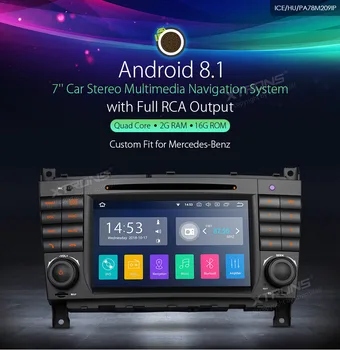 2 Din 7" Android 8.1 Car DVD Player Multimedia Radio GPS RDS for Mercedes Benz W209 W203 C180 C200 C220 C230 C240 C250 C270 W463
2 Din 7" Android 8.1 Car DVD Player Multimedia Radio GPS RDS for Mercedes Benz W209 W203 C180 C200 C220 C230 C240 C250 C270 W463