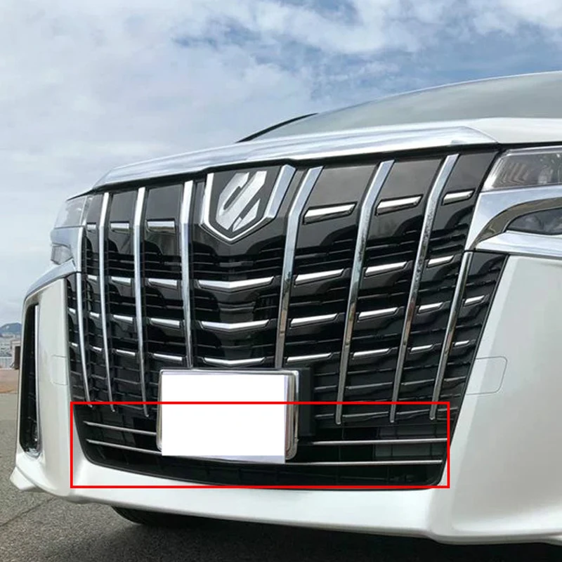 2pcs Exterior Accessories For Toyota Alphard AH30 2019 Sport Edition Stainless Steel Front Head Lower Air Intake Grille Trim
2pcs Exterior Accessories For Toyota Alphard AH30 2019 Sport Edition Stainless Steel Front Head Lower Air Intake Grille Trim