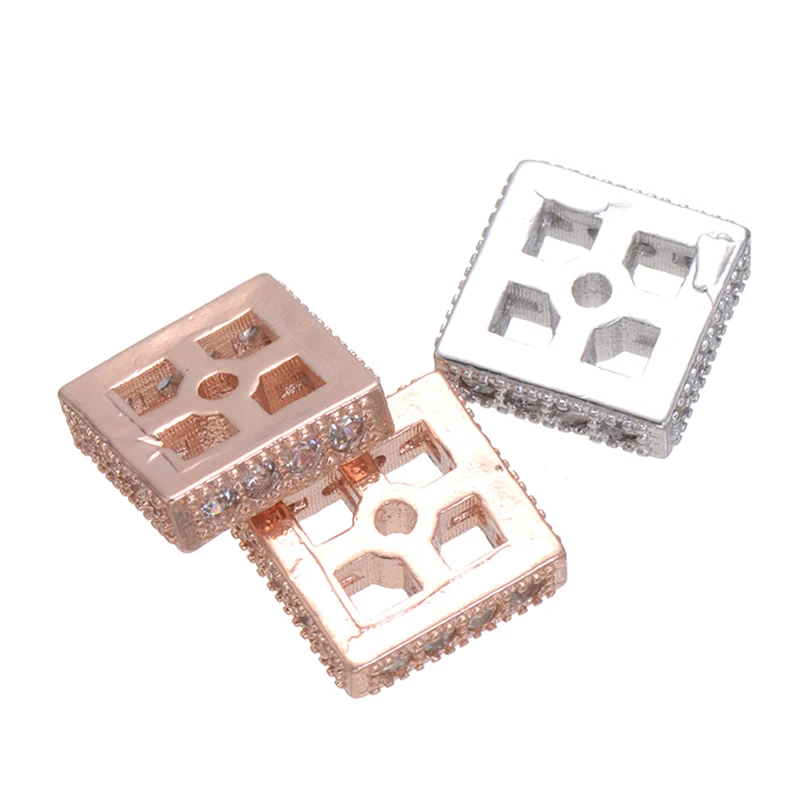JUYA 5 Pcs 9*9 mm Square Loose Beads For Jewelry Making Cubic Zirconia Charm Beadeds Connectors DIY Handmade Jewelry Accessories
JUYA 5 Pcs 9*9 mm Square Loose Beads For Jewelry Making Cubic Zirconia Charm Beadeds Connectors DIY Handmade Jewelry Accessories