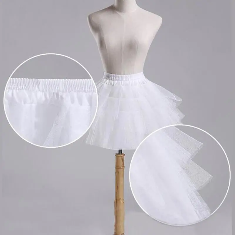 Fashion Girls Princess Skirt Solid Color Elastic Waist Bridesmaid Wedding 4 Layer Underskirt Girl Tutu Mesh Skirts FDC99
Fashion Girls Princess Skirt Solid Color Elastic Waist Bridesmaid Wedding 4 Layer Underskirt Girl Tutu Mesh Skirts FDC99