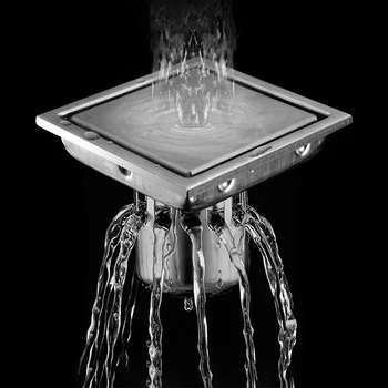 Invisible Square Shower Floor Drain 304 Stainless Steel Shower Drain Channel Anti-odor for Kitchen Sink Drain Bathroom Accessory
Invisible Square Shower Floor Drain 304 Stainless Steel Shower Drain Channel Anti-odor for Kitchen Sink Drain Bathroom Accessory