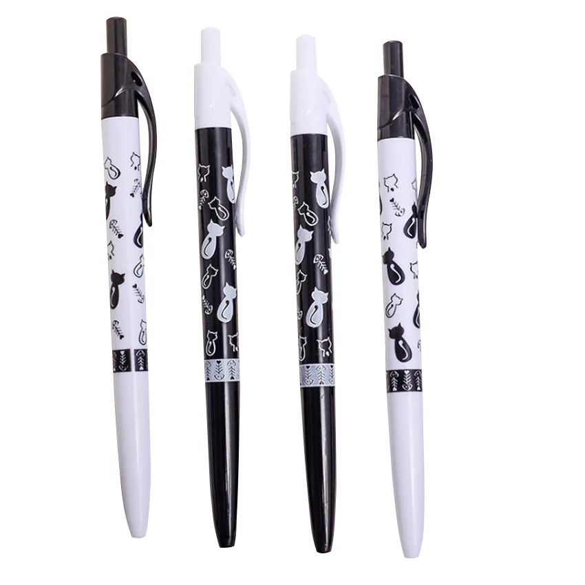 30pcs/lot Black and White Cat Cartoon 0.5mm Ballpoint Pen Kawaii School Office Supply Gift Stationery
30pcs/lot Black and White Cat Cartoon 0.5mm Ballpoint Pen Kawaii School Office Supply Gift Stationery