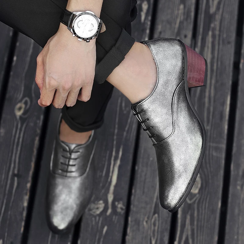 mixed colors blue men patent leather shoes italian height increasing wedding evening male footwear man unique dress oxford shoes (66)