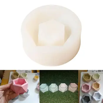 Geometric Silicone Flower Pot Mold DIY Fondant Cake Chocolate Baking Tools Ashtray Candle Holder Mold Gypsum Cement Fleshy Pot
Geometric Silicone Flower Pot Mold DIY Fondant Cake Chocolate Baking Tools Ashtray Candle Holder Mold Gypsum Cement Fleshy Pot