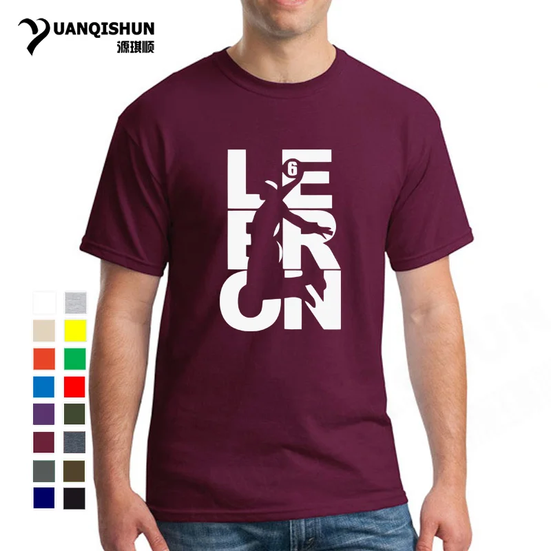 2019 New Men Fashion Cotton Short Sleeve Lebron Fan Wear Men's Le Brown James Printed T-shirt Male Basketball Motion Top Tee
2019 New Men Fashion Cotton Short Sleeve Lebron Fan Wear Men's Le Brown James Printed T-shirt Male Basketball Motion Top Tee