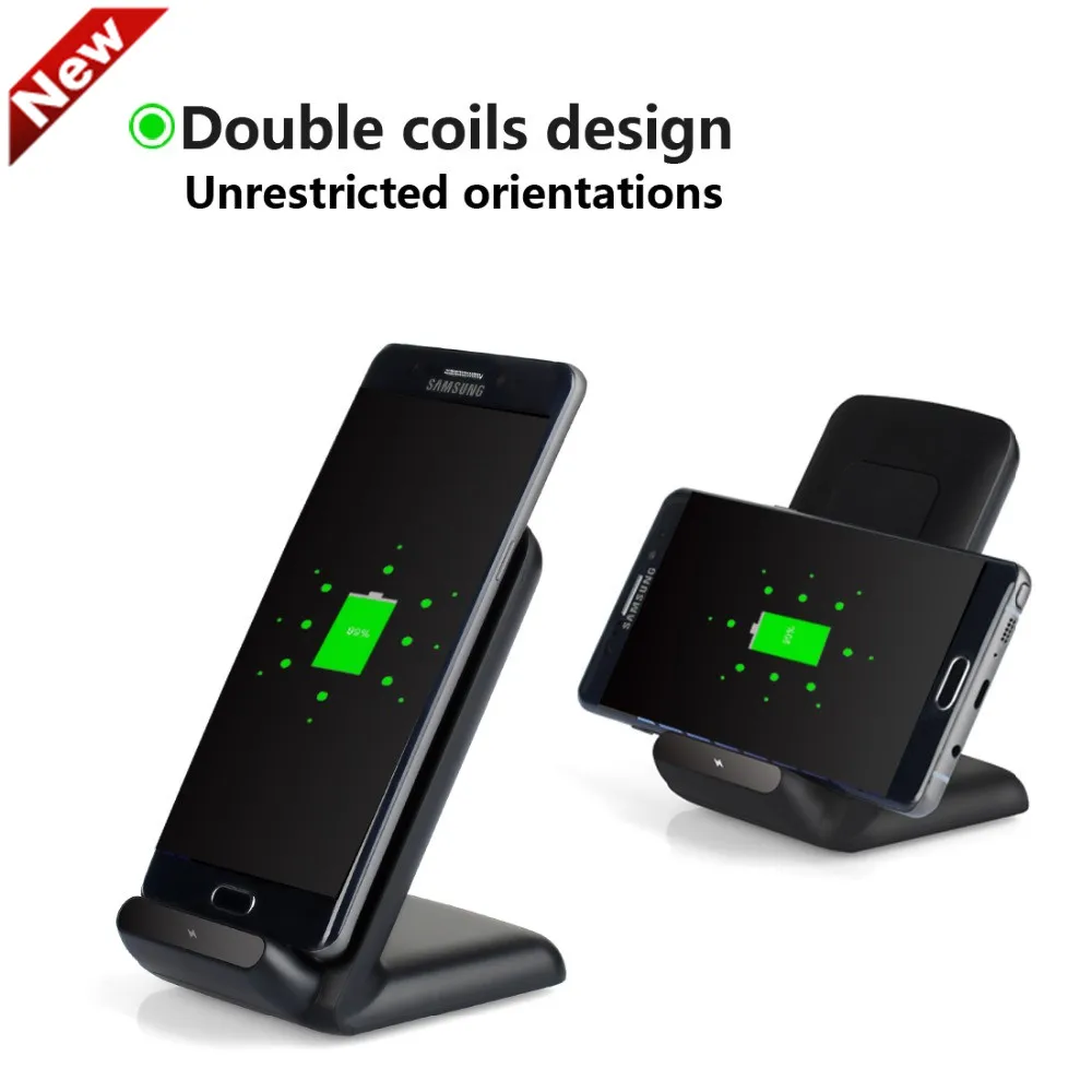 Qi Wireless Charger For iPhone X 8 plus, Fast Charging Docking Wireless Charger for Samsung Note 8 S8 Plus S6 S7 Edge Phone
Qi Wireless Charger For iPhone X 8 plus, Fast Charging Docking Wireless Charger for Samsung Note 8 S8 Plus S6 S7 Edge Phone