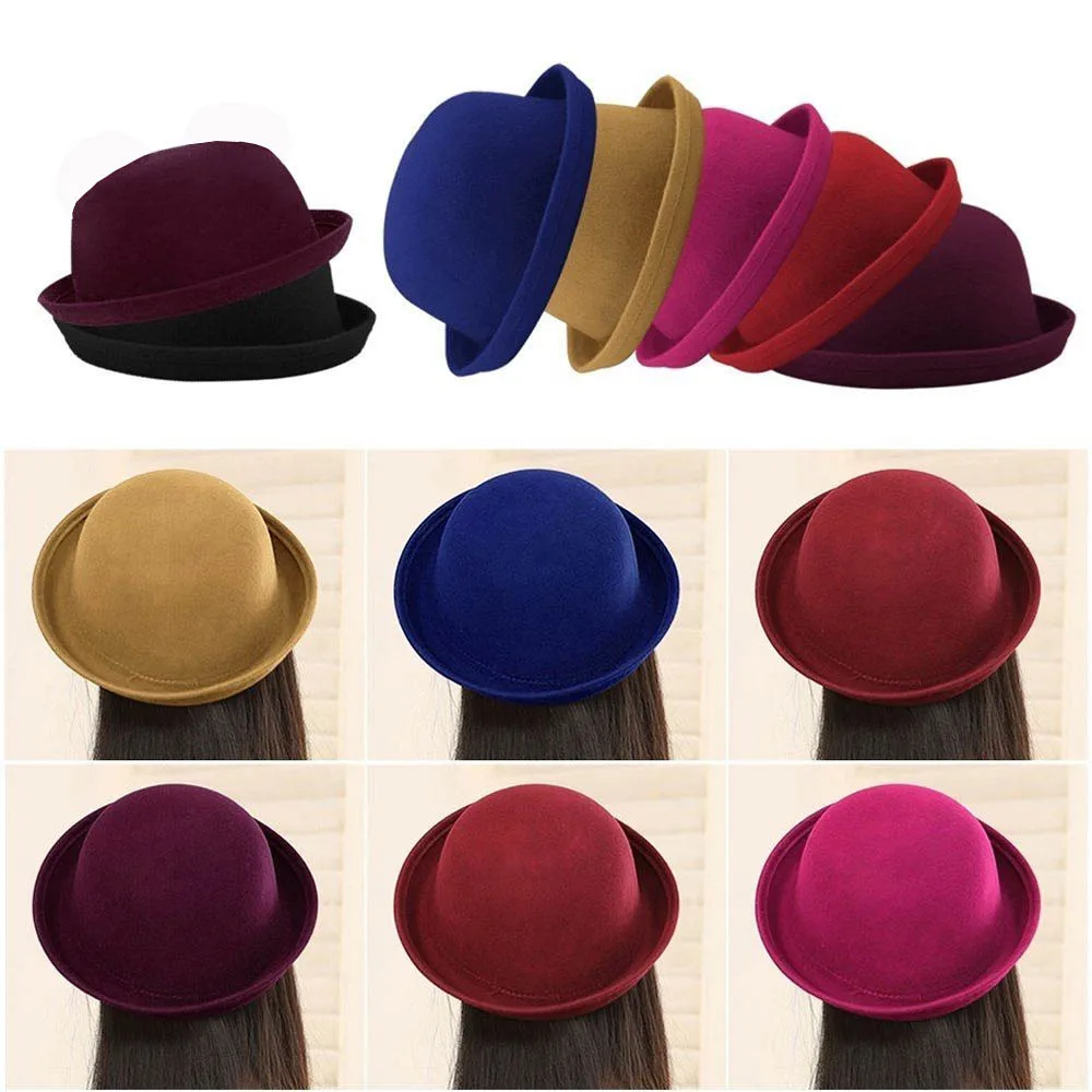 Hot 1 pcs Fashion Style Women's Winter Fashion Hat Vintage Wool Round Cloche Warm Cap Gifts Vintage Fashion Hats
Hot 1 pcs Fashion Style Women's Winter Fashion Hat Vintage Wool Round Cloche Warm Cap Gifts Vintage Fashion Hats