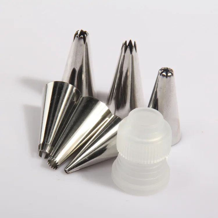 Pastry Tools 7pcs/Sets Stainless Steel Pastry Tips Cake Decorating Tools Icing Piping Nozzles Baking Bakery Confectionery
Pastry Tools 7pcs/Sets Stainless Steel Pastry Tips Cake Decorating Tools Icing Piping Nozzles Baking Bakery Confectionery