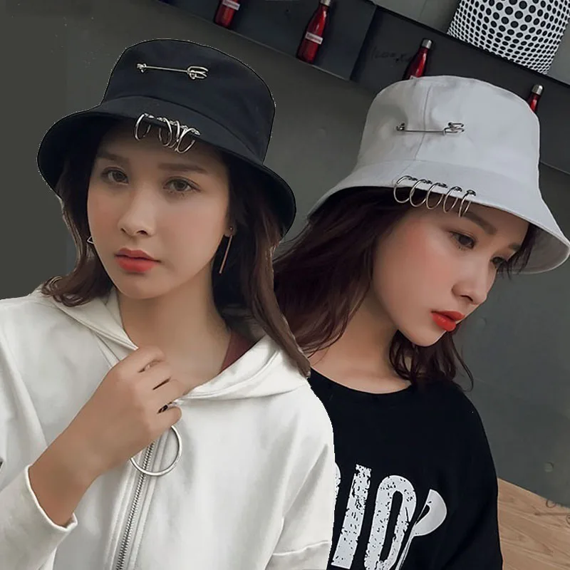 Unisex Harajuku Bucket Hat Fishing Outdoor Hip Hop Cap Men's Summer Iron Ring Bucket Hats Women korean fold beach sun hat white
Unisex Harajuku Bucket Hat Fishing Outdoor Hip Hop Cap Men's Summer Iron Ring Bucket Hats Women korean fold beach sun hat white