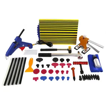 PDR Tool Kit for Pop a Dent, 57PCS Car Repair Kit PDR Tools,PDR Line Board Dent Lifter Set Glue Stricks Pro Pulling Tabs Kit
PDR Tool Kit for Pop a Dent, 57PCS Car Repair Kit PDR Tools,PDR Line Board Dent Lifter Set Glue Stricks Pro Pulling Tabs Kit