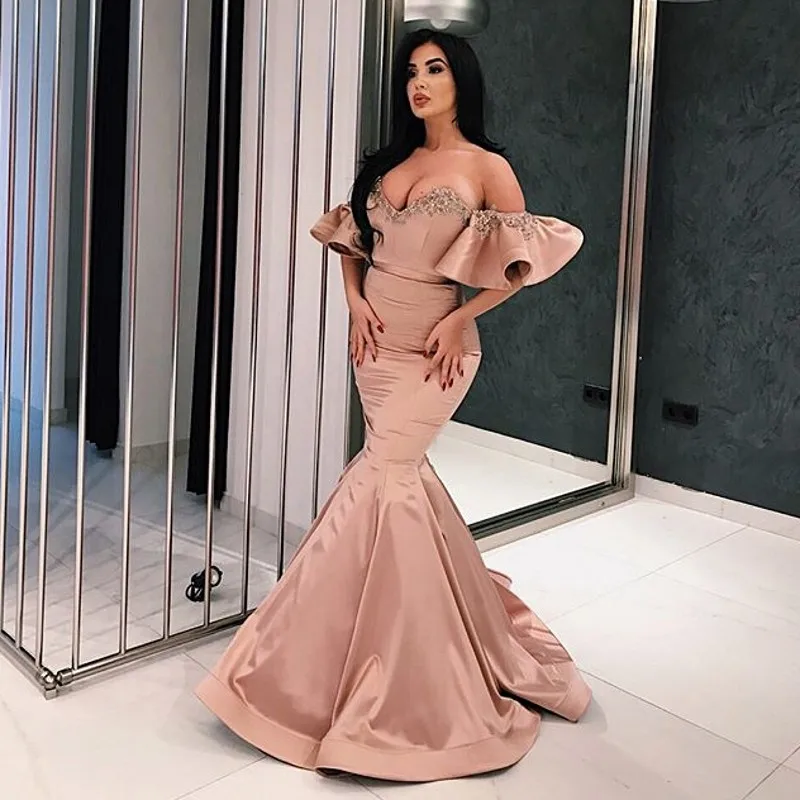 Elegant Evening Gowns Mermaid Butterfly Sleeves Long Formal Dress Beaded Robe De Soiree Appliques Evening Gown Saudi Arabian
Elegant Evening Gowns Mermaid Butterfly Sleeves Long Formal Dress Beaded Robe De Soiree Appliques Evening Gown Saudi Arabian