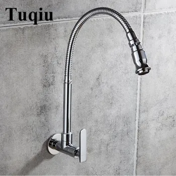Chrome Single Handle Kitchen Faucet Deck Mounted Cold Water Faucet Wall Mounted Mixer Taps 360 Degree Rotation Deck Mounted
Chrome Single Handle Kitchen Faucet Deck Mounted Cold Water Faucet Wall Mounted Mixer Taps 360 Degree Rotation Deck Mounted