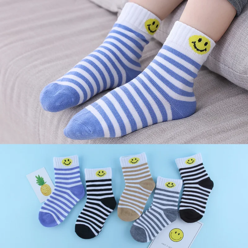 Baby Boy Socks 5 Pairs Children Cartoon Socks for Girls Kids for Girls To School Sport Baby Girl Clothes Striped
Baby Boy Socks 5 Pairs Children Cartoon Socks for Girls Kids for Girls To School Sport Baby Girl Clothes Striped