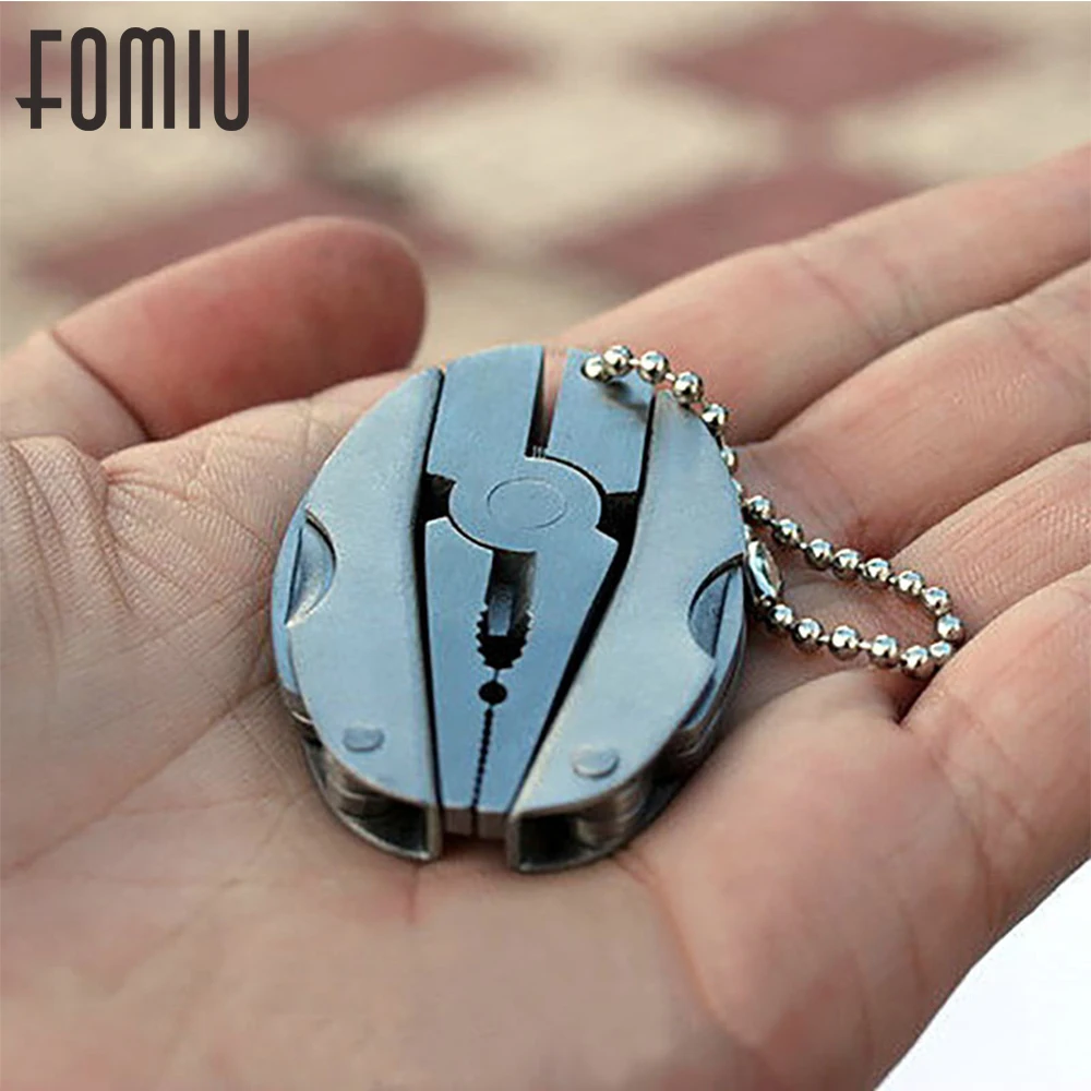 Tools Pocket Keychain Camping Portable Outdoor Mini Foldaway Multi Function Pliers Knife Screwdriver Key Chain Creative Gift
Tools Pocket Keychain Camping Portable Outdoor Mini Foldaway Multi Function Pliers Knife Screwdriver Key Chain Creative Gift