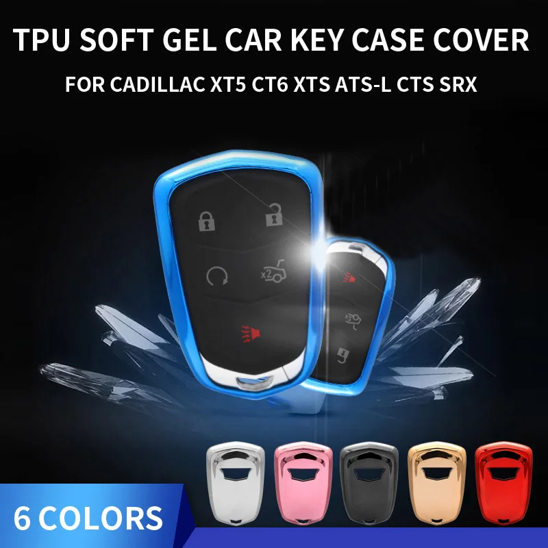 For Cadillac XT5 CT6 XTS ATS-L CTS SRX Tpu Soft Gel Car Key Cover Case Keyring Keychain Key Ring Chain
For Cadillac XT5 CT6 XTS ATS-L CTS SRX Tpu Soft Gel Car Key Cover Case Keyring Keychain Key Ring Chain