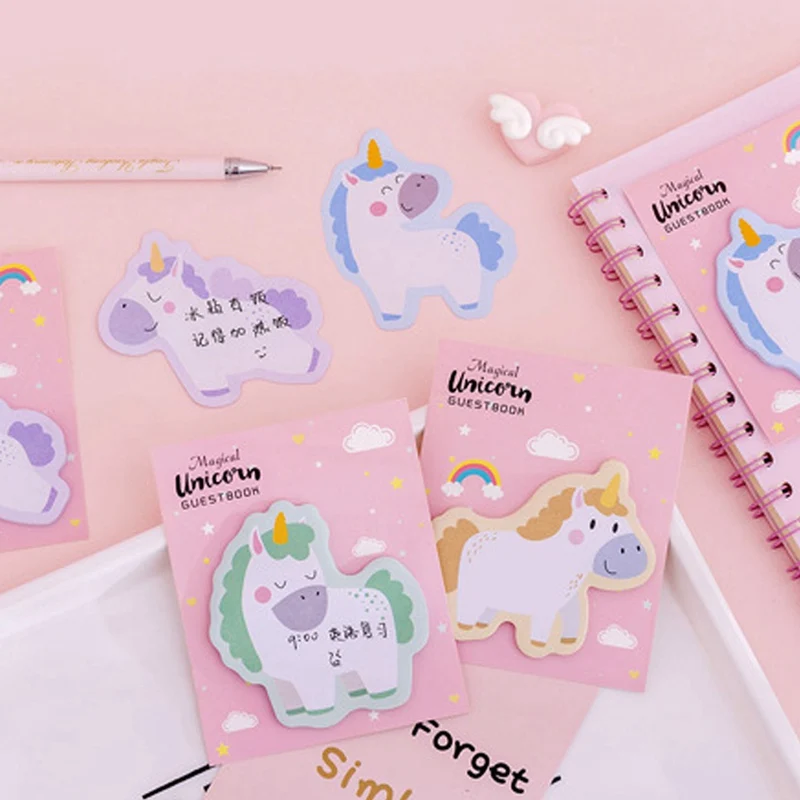 2019 Creative Mini-cute Unicorn Planner Stickers Sticky Notes Cartoon Coloful Unicorns Memo Pad Kawaii Stationery Note Pad
2019 Creative Mini-cute Unicorn Planner Stickers Sticky Notes Cartoon Coloful Unicorns Memo Pad Kawaii Stationery Note Pad