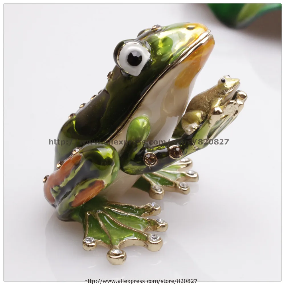 Frog Jewelry Trinket Box Decorative Collectible Enamel Insects Gift Frog Trinket Jewelry Box Trinket Box Family
Frog Jewelry Trinket Box Decorative Collectible Enamel Insects Gift Frog Trinket Jewelry Box Trinket Box Family