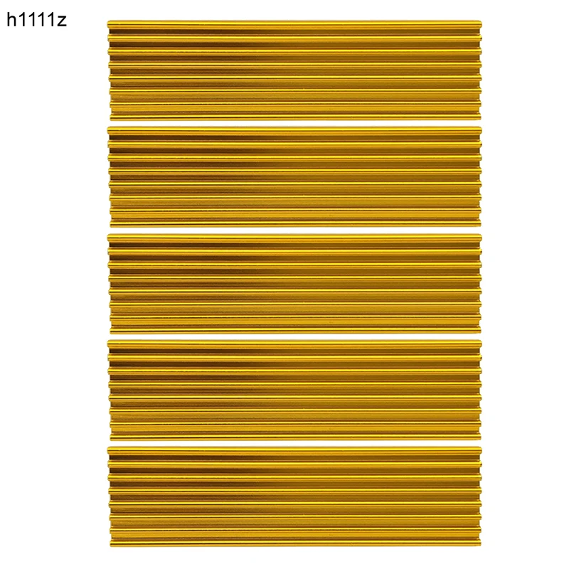 5PCS M.2 Heatsink SSD Aluminum alloy Cooling Cooler Heatsink Thermal Pads for NGFF NVME PCIE 2280 SSD Hard Drive Disk Gold Color
5PCS M.2 Heatsink SSD Aluminum alloy Cooling Cooler Heatsink Thermal Pads for NGFF NVME PCIE 2280 SSD Hard Drive Disk Gold Color