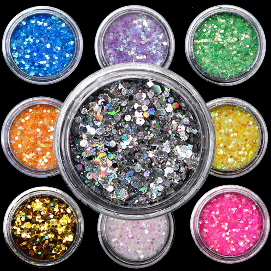 LOLEDE Color Sequins Nail Art Glitter Flakes UV Gel Polish Star Heart Flower Paillette Decor Tools 000
LOLEDE Color Sequins Nail Art Glitter Flakes UV Gel Polish Star Heart Flower Paillette Decor Tools 000