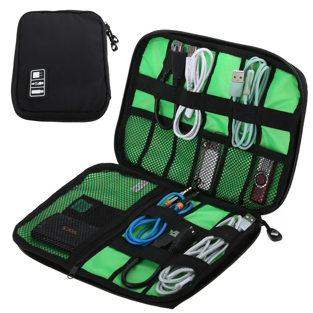 Outdoor Tools Travel Kit Nylon Cable Holder Bag Electronic Accessories USB Drive Storage Case Camping Hiking Organizer Bag
Outdoor Tools Travel Kit Nylon Cable Holder Bag Electronic Accessories USB Drive Storage Case Camping Hiking Organizer Bag