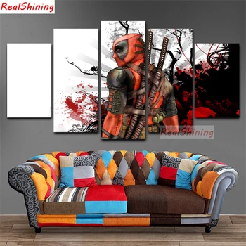 5pcs diy Diamond Painting Cross Stitch Deadpool full square Diamond Mosaic beaded Embroidery Rhinestones H1568
5pcs diy Diamond Painting Cross Stitch Deadpool full square Diamond Mosaic beaded Embroidery Rhinestones H1568